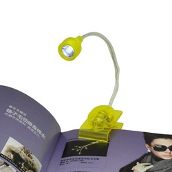 Mini Portable 1 LED Adjustable Clip LED Light Lamp